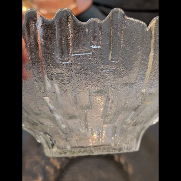 Vintage Ravenhood Flair Glass Bowl - Made In UK In The 1970's - Picture 4 of 5